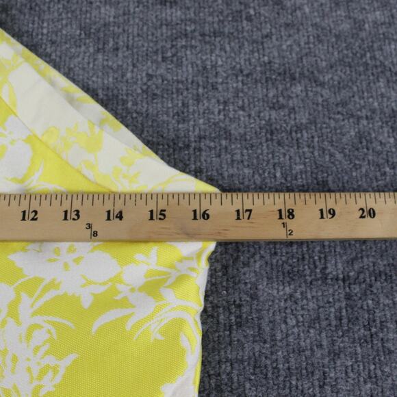 Alexis Dress Medium Alexis Solana Citrus Floral Mini Yellow Jacquard Halter Sexy - Picture 13 of 15